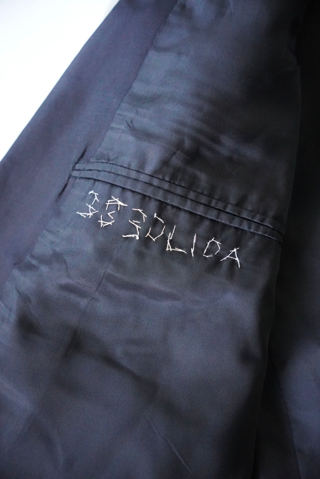 1950s flower pattern silk jacquard tailored jacket